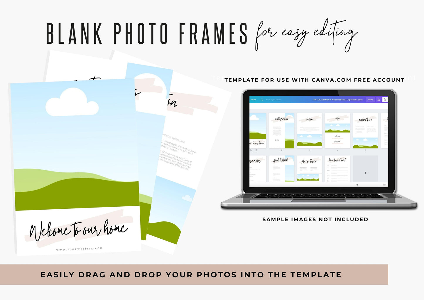 AirBnb Welcome Book Template | AirBnb | VRBO | HomeAway | Editable Home Rental Book | Home Rentals | Terracotta Dreams