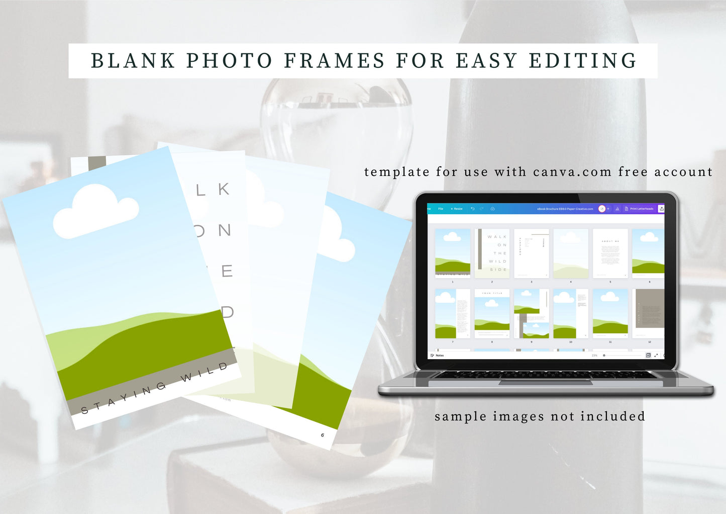eBook Template|Portfolio Template|Brochure Template|Business Template|Magazine Template|Portfolio|digital download | Staying Wild