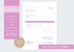 Invoice Template | Services Invoice | Fully Editable | Instant Download |  Printable | Digital Download | Minimal | US Letter | Candy Pink
