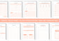 Debt and Finance Planner, US Letter, Budget Planner, Printable Savings Planner, Debt, Bill, Spending, Income and Expenses Trackers, Peach