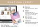 Wedding Florist Pricing Guide, Florist Template Customisable for your business - Magnolia Fern