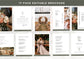 Wedding Florist Pricing Guide, Florist Template Customisable for your business - Magnolia Fern