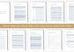 Social Media Planner, A4, Frosted Ice